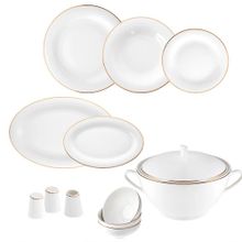 Jumbo Bright Gold 12 Kişilik 60 Parça Yemek Takımı
