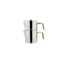 Jumbo Metalix Titanyum Gold Midi Çaydanlık