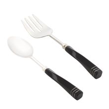 Jumbo QE8059A Nero 2'li Salata Servis Seti