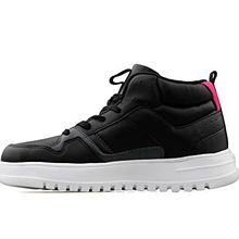 Jump 27428 Siyah Fuşya Neon Yeşil Kadın Spor Ayakkabı