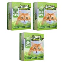 Jungle 3 Adet Kutulu Kedi Çimi