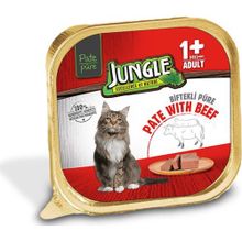 Jungle 32x100 gr Dana Etli Püre Kedi Maması