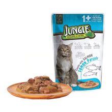 Jungle Püre 100 GR Somonlu Yetişkin Kedi Maması