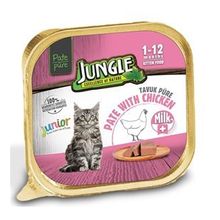 Jungle Tavuklu 22x100 gr Yaş Kedi Maması