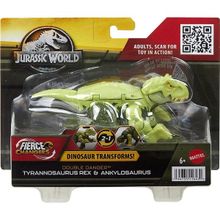 Jurassic World HLP05-HLP08 Değişim Serisi Çifte Tehlike Dinozor Figür