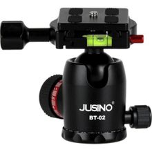 Jusino BT-02 Siyah Profesyonel Tripod Kafası