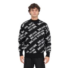 Just Cavalli 75OAFM05 Siyah Erkek Kazak