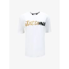 Just Cavalli 75OAH6R2 Beyaz Erkek T-shirt
