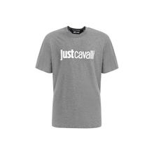 Just Cavalli 75OAHT00 Gri Melanj Erkek T-shirt