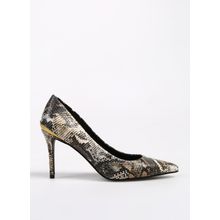 Just Cavalli 75RA3S55ZS986717 Siyah Gri Kadın Topuklu Ayakkabı