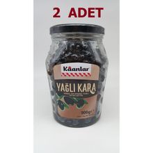 Kaanlar 900 gr Doğal Yağlı Kara Salamura Siyah Zeytin (291-320)