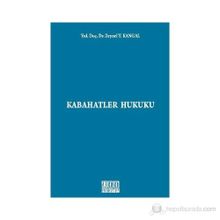 KABAHATLER HUKUKU - ZEYNEL T. KANGAL