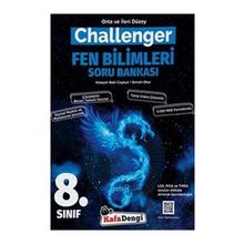Kafa Dengi Yayınları - 8. Sınıf Challenger Fen Bilimleri Soru Bankası