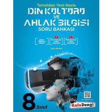 Kafa Dengi Yayınları 8. Sınıf Din Kültürü ve Ahlak Bilgisi Kafası Soru Bankası
