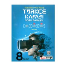 Kafa Dengi Yayınları 8.sınıf Türkçe Kafası Tümü Video Çözümlü Soru Bankası