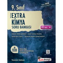 Kafa Dengi Yayınları 9. Sınıf Extra Kimya Soru Bankası