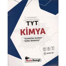 Kafadengi Yayınları TYT Kimya Olmazsa Olmaz Soru Bankası