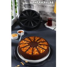 Kahramanlar 3243 Lizbon Black Titanyum Kek Kalıbı
