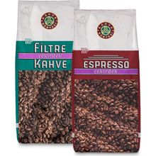 Kahve Dünyası Çekirdek Filtre Kahve 1 kg + Çekirdek Espresso 1 kg