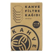 Kahve Dünyası No:4 80 Adet Filtre Kahve Kağıdı