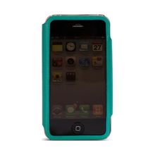 KAIYUE iPhone 4S Tam Camlı Cüzdan ve Standlı Kılıf