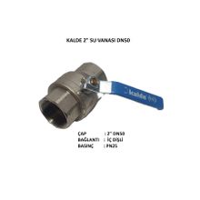 Kalde 2" Küresel Su Vanası DN50 - Water Valve PN25
