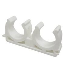 Kalde Pp Çiftli 20x22 mm Beyaz Kelepçe