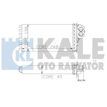Kale 2081822AL Kalorifer Radyatörü