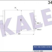 Kale 345695 Transit Tourneo Custom V362 13 V363 14 2.2 Tdci 717x467 Al Al Klima Kondenseri