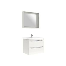 Kale Casilla 80 cm Beyaz Banyo Dolabı Takımı
