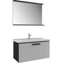 Kale Gris 100 cm Banyo Dolabı Takımı