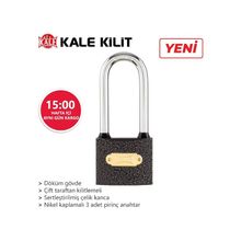Kale Kilit Döküm Uzun Kanca 50 mm Asma Kilit