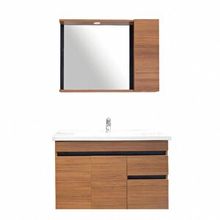 Kale Stella 100 cm Teak Banyo Dolabı