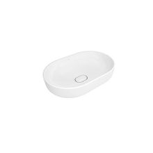 Kale Zero 2.0 60x40 cm Beyaz Oval Çanak Lavabo