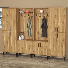 Kalender Dekor Rose-1-1-4-4-RS04 Portmanto Vestiyer Ayakkabılık