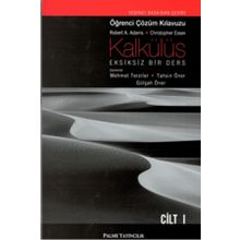 KALKÜLÜS 1 ÖĞRENCİ ÇÖZÜM KİTABI - ROBERT A. ADAMS