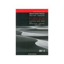 KALKÜLÜS 2 ÖĞRENCİ ÇÖZÜM KİTABI - ROBERT A. ADAMS
