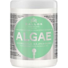 Kallos Cosmetics Algae 1000 ml Yosun Özü Ve Zeytinyağı Içeren Nemlendirici Saç Bakım Maskesi