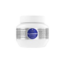 Kallos Cosmetics Blueberry Hair Mask Yabanmersini Özü ve Avakadodu Yağı Içeren Canlandırıcı 275 ml Saç Bakım Maskesi