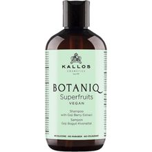 Kallos Cosmetics Botaniq Süperfruits Meyve Kompleksli 300 ml Canlandırıcı Vegan Şampuan