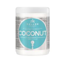 Kallos Cosmetics Coconut Hindistan Cevizi Yağı Içeren Güçlendirici ve Besleyici 1000 ml Saç Bakım Maskesi