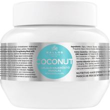 Kallos Cosmetics Coconut Hindistan Cevizi Yağı Içeren ve Besleyici 275 ml Saç Bakım Maskesi