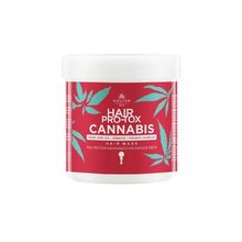 Kallos Cosmetics Hair Pro-Tox Cannabis 500 ml Kenevir Tohumu Yağı Keratin ve Vitamin Kompleksi Içeren Saç Maskesi