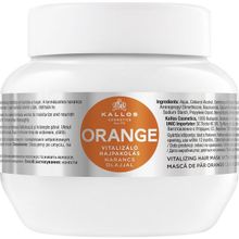 Kallos Cosmetics Orange Vitalizing Portakal Yağı Içerikli Canlandırıcı 275 ml Saç Bakım Maskesi