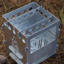Kamp Ayısı Pyro Eco Pratik ve Katlanabilir Çantalı Metal Kamp Ocağı