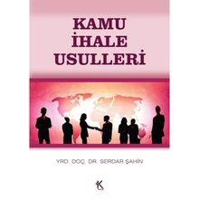 Kamu İhale Usulleri - Serdar Şahin