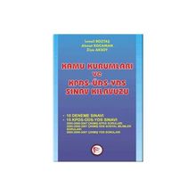 KAMU KURUMLARI VE KPDS-ÜDS-YDS SINAV KILAVUZU - İSMAİL BOZTAŞ; AHMET KOCAMAN; ZIYA AKSOY