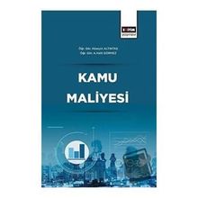 Kamu Maliyesi Hüseyin Altıntaş A. Halit Görmez Eğitim Yayınevi