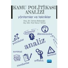 Kamu Politikası Analizi Yöntemler ve Teknikler - Nobel Yayınevi