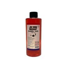 Kandillo 250 ml Kırmızı Kandil Yağı Kokusuz Dumansız İç Mekan Gaz Lambası Yakıtı
